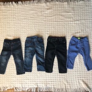 Toddler Jeans Lot of 4